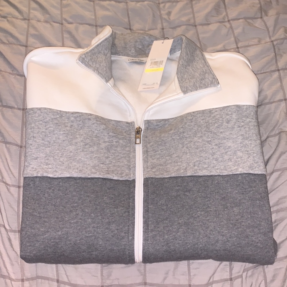 Calvin Klein Zip up sweater - Picture 2 of 3